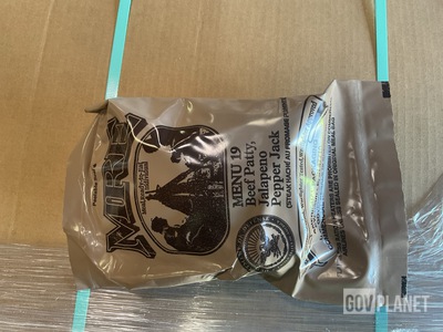 (48) Cases MREs of the Wornick Company Meals Ready-To-Eat