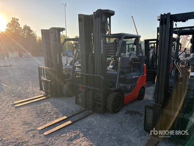2014 Toyota 8FGCU25 1800 lb Cushion Tire Wózek widłowy