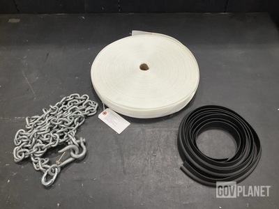 (3) Single Leg Chain Assemblies, (11) Rolls of Seal Strips & Assorted Items