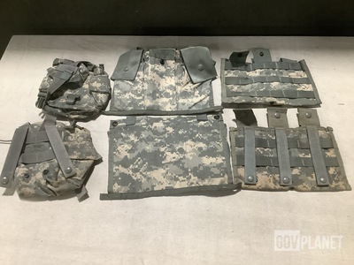 (186) M4 Two Mag Pouches, (168) Bandoleer Ammunition Pouches & Assorted Items