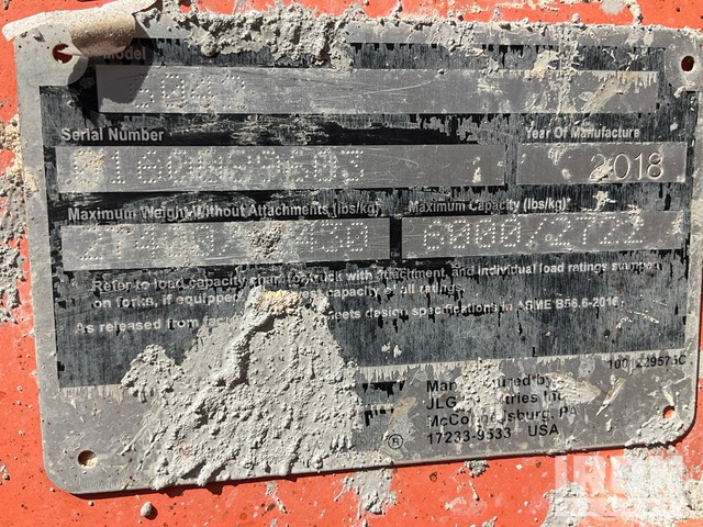 MANIPULADOR 2018 JLG/SKYTRAK