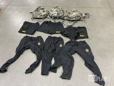 (15) Assault Packs, (173) Pairs of Physical Fitness Trunks & Assorted Items