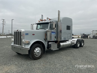 2012 Peterbilt 389 6x4 T/A Sleeper Truck Tractor