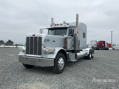 2012 Peterbilt 389 6x4 T/A Sleeper Truck Tractor