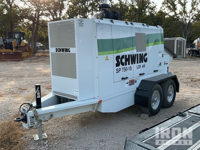 2023 Schwing SP750-18 Trailer Mounted Concrete Pump