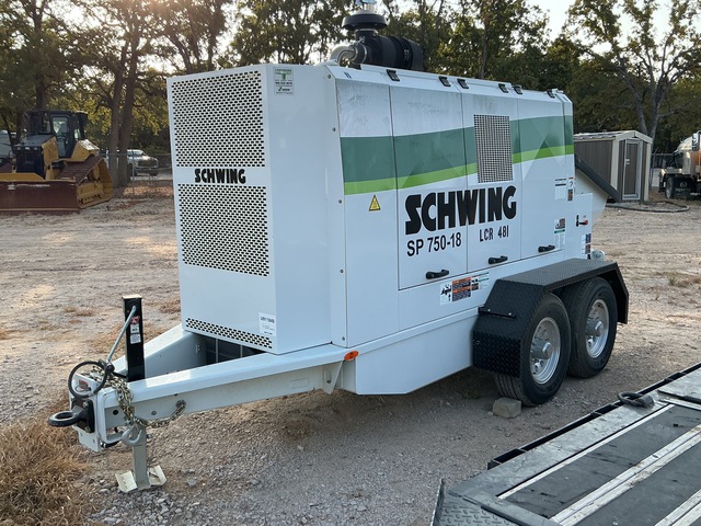 2023 Schwing SP750-18 Trailer Mounted Concrete Pump 2023 Schwing SP750-18 Trailer Mounted Concrete Pump