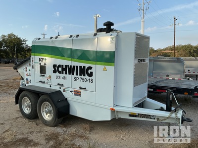 2023 Schwing SP750-18 Trailer Mounted Concrete Pump