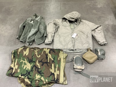 (3) Pairs of Extreme Cold Weather Trousers, (6) Parkas & Assorted Items
