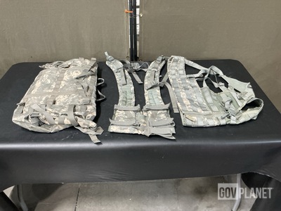 (113) Fighting Load Carriers, (45) Frame Shoulder Straps & Assorted Items