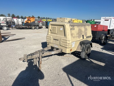 2022 Ingersoll Rand P185/HP15 Mobile Air Compressor