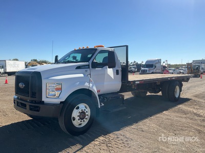 2018 Ford F-750 4x2 Camión Caja Abierta