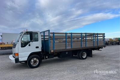 2005 Isuzu NPR 4x2 Camion à Plateau