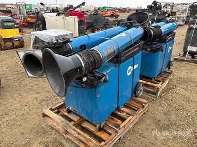 Quantity of (2) Miller MWX-S Fume Extractors