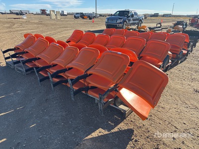 Quantity of (72) Stadium Seating Chairs