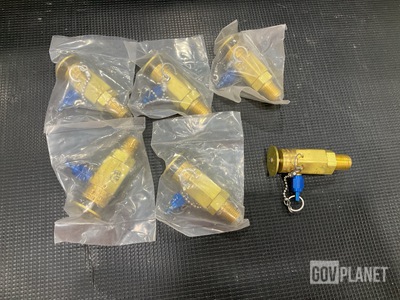 (6) Circor Aerospace HV22-24 Bleeder Valves
