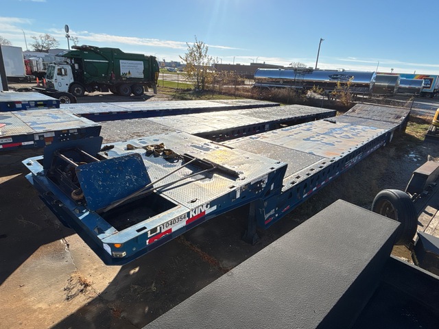 2019 Trail King TK80HT 53 ft T/A Hydraulic Tail Trailer