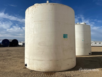 9000 gal Poly Water Tank