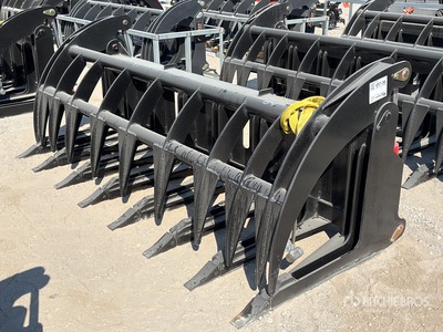 All-Star 84 in Skid Steer Root Rake (Unused)