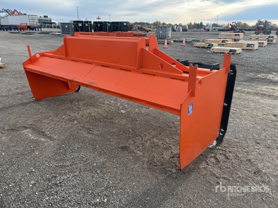 2025 Kit Containers BA-SP-STE-12 141 in Skid Steer Snow Pusher (Unused)