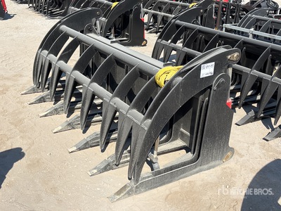 All-Star 74 in Skid Steer Root Rake (Unused)