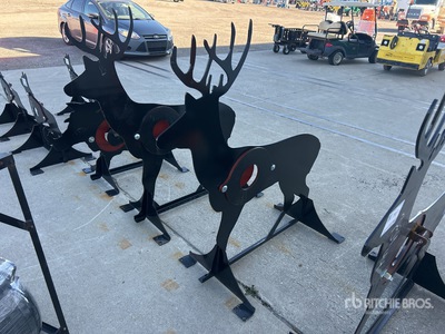 2025 Kit Containers AR500ATDEER Shooting Target