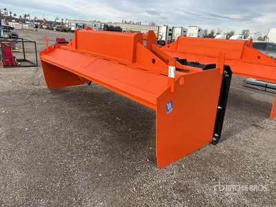 2025 Kit Containers BA-SP-STE-12 141 in Skid Steer Snow Pusher (Unused)