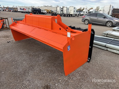 2025 Kit Containers BA-SP-STE-12 141 in Skid Steer Snow Pusher (Unused)