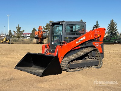 2013 Kubota SVL90-2 Two-Speed لودر بجنزير