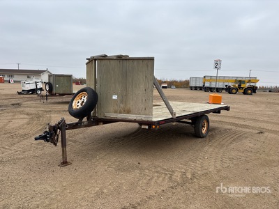 2007 Bergen 15 ft S/A Remorque utilitaire