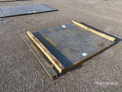 2025 Kit Containers 5 ft x 6 ft 5 in (1 in Thick) Steel Plates