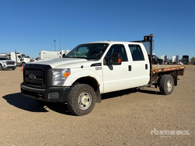 2012 Ford F-350 XL 4x4 Crew Cab 平台トラック