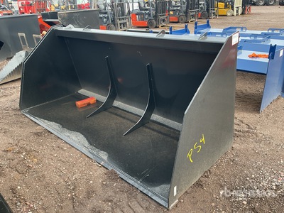 2025 Kit Containers QT-BFB-102 102 in Landscape Skid Steer Bucket (Unused)