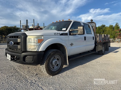 2011 Ford F-350 XL 4x4 Crew Cab Camión Caja Abierta