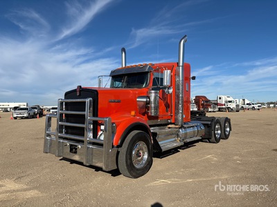 2018 Kenworth W900 6x4 T/A Sleeper Truck Tractor
