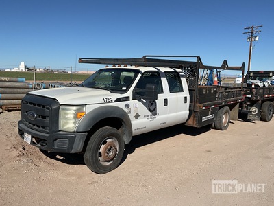 2012 Ford F-550 XL 4x4 Crew Cab Camión Caja Abierta