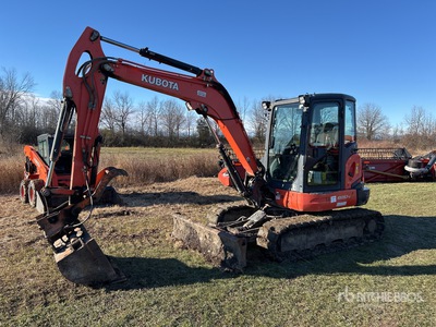 2018 Kubota KX057-4GA Mini Excavator