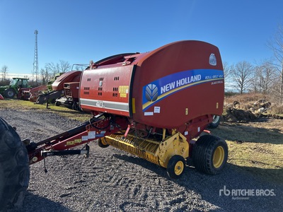 2015 New Holland Roll-Belt 450 round Baler Round Baler