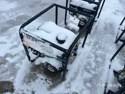 2022 Tsurumi TE3-50HA Skid-Mounted Water Pump