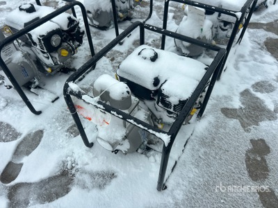 2022 Tsurumi TE3-80HA Skid-Mounted Water Pump