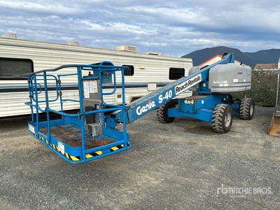2007 Genie S-40 4WD Diesel Telescopic Boom Lift