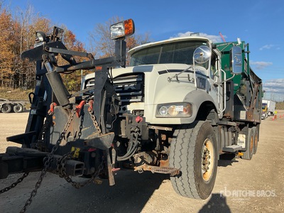 2015 Mack GU713 6x4 Snow Plow Truck