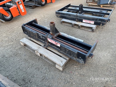62 in Skid Steer Attachment Mounting Plate