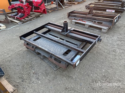 60 in Skid Steer Attachment Mounting Plate