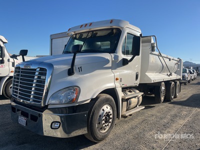2011 Freightliner Cascadia 125 8x4 Tri/A Dump Truck