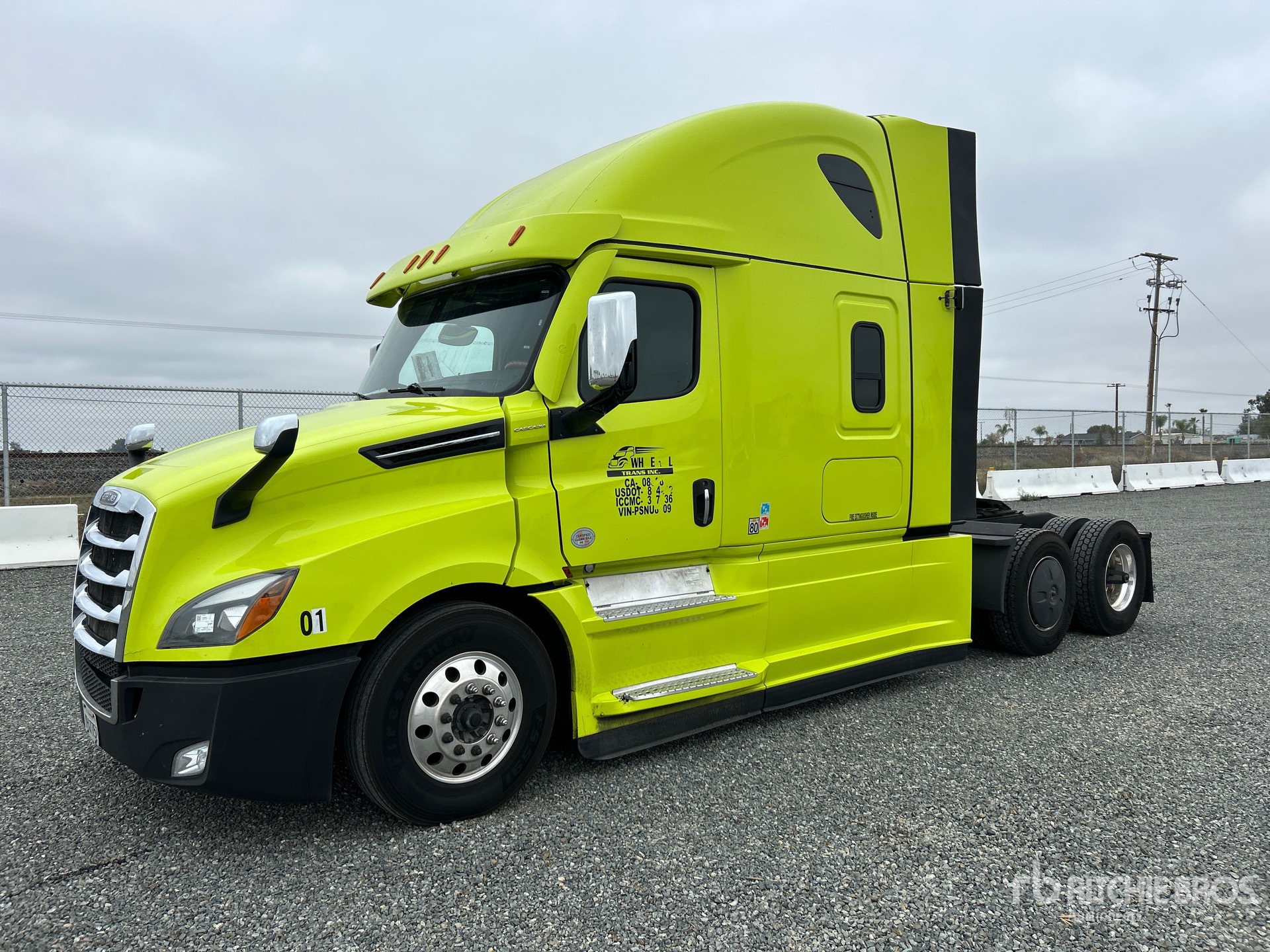 2023 Freightliner Cascadia 126 6x4 Tracteur Routier Couchette