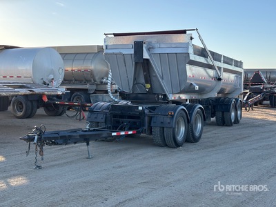 2009 Arnes 25 ft Quad/A End Dump Trailer