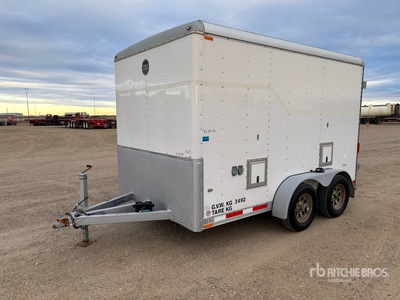 2005 Wells Cargo 12 Ft T/A Enclosed Trailer