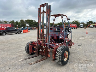 1989 Teledyne Princeton D4500 4500 lb Carretilla Elevadora transportable