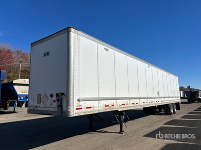 2012 Vanguard VXP 53 ft x 102 in T/A Van Trailer