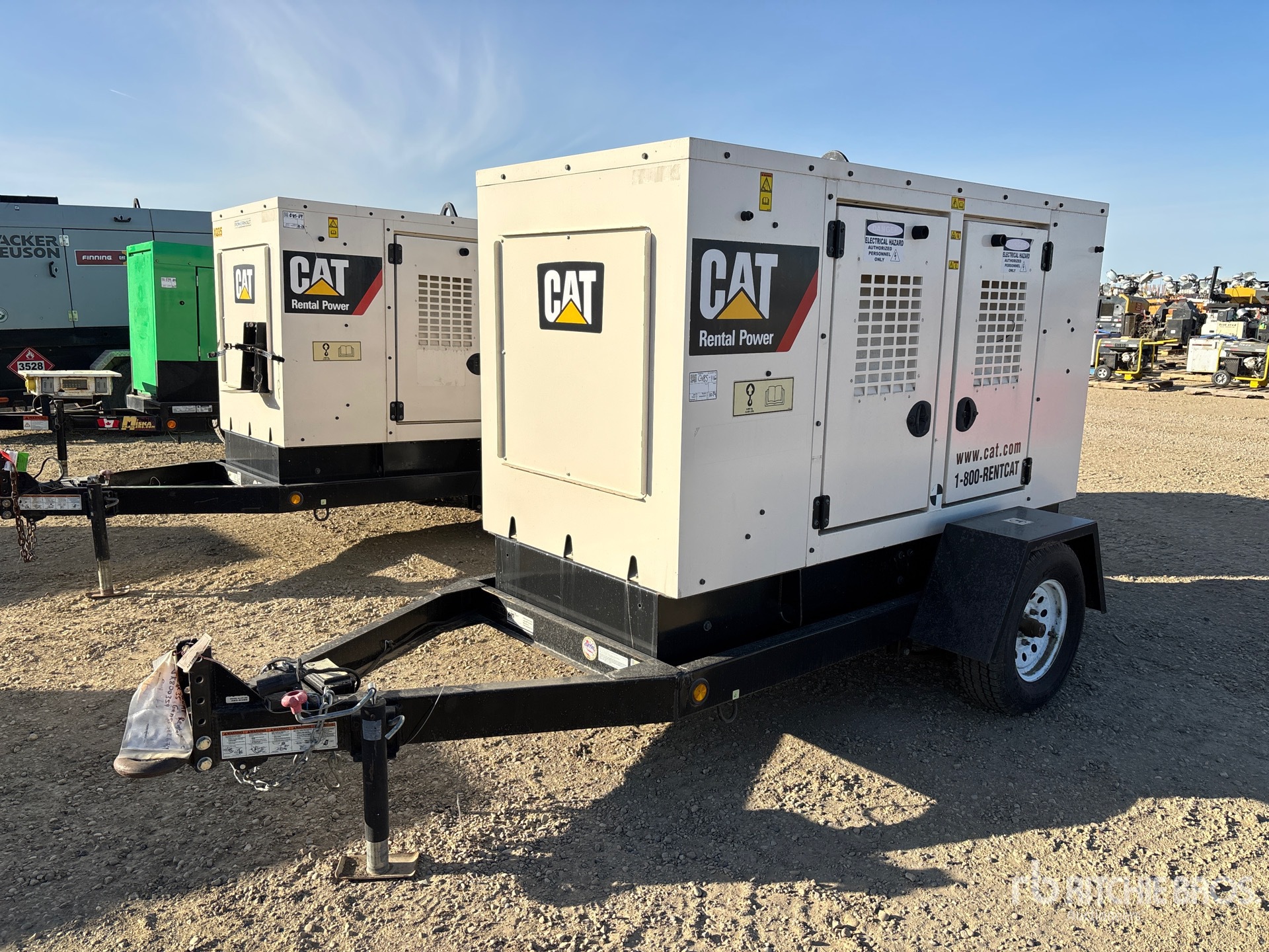 2019 Cat XQ35 27 kW Mobile Generator Set